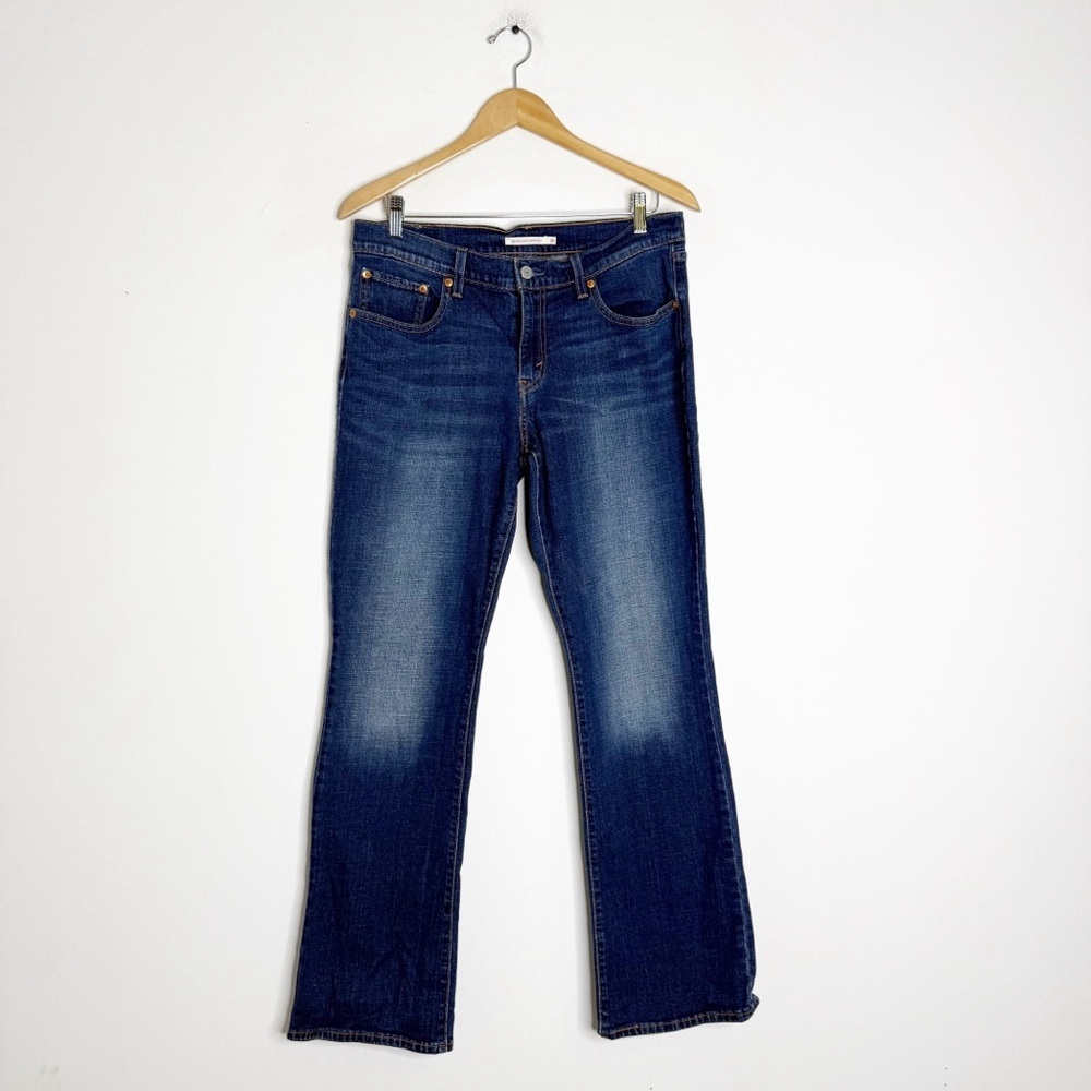 Levi’s 415 Relaxed Bootcut Jeans Womens Size 30 / 10 Dark Wash Stretch
